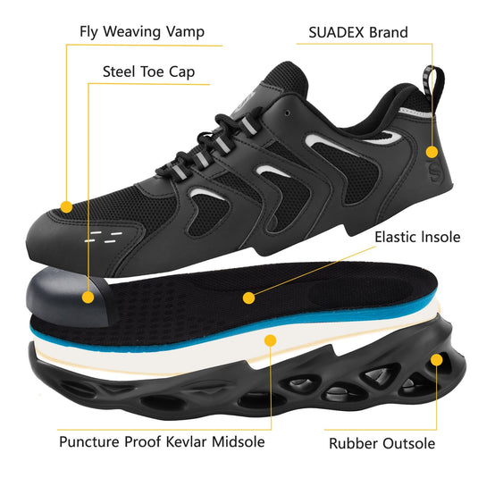 CORE | SUADEX Men Women Durable Safety Shoes